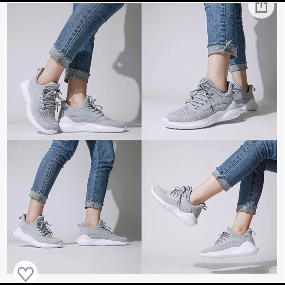 👟 Akk Womens Athletic Walking Shoes - Slip On Memory Foam 👟